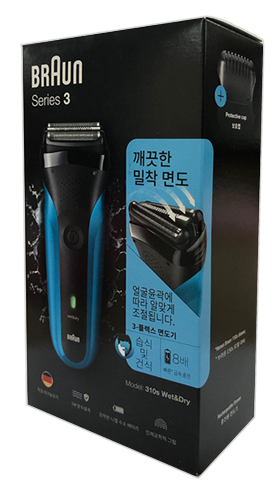 브라운 시리즈 3 전기 면도기 310S