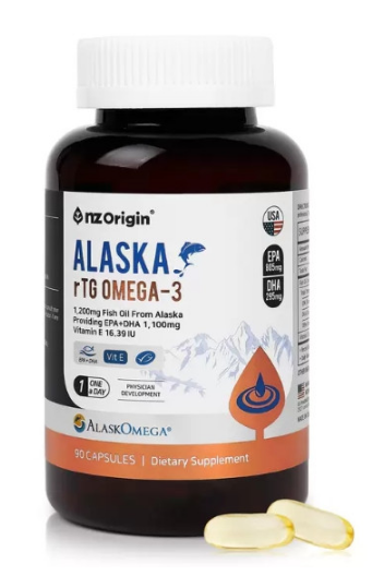 엔젯오리진 알래스카 rTG오메가3 / 1,216mg x 90캡슐