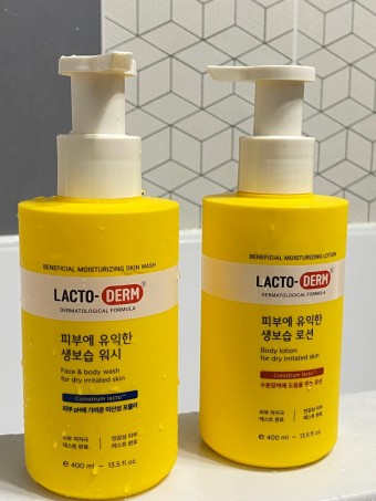 종근당 락토덤 바디워시 400ml x 2개